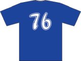 番号ＴシャツＡタイプ