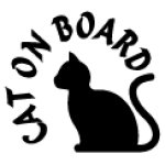 画像: 「ＣＡＴ ON BOARD」ステッカーB タイプ