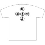 画像: 梵字Ｔシャツ　とタイプ（金剛界五仏）