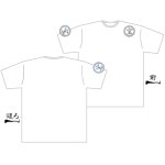 画像: 漢字1文字Ｔシャツ　変り唐草　参タイプ