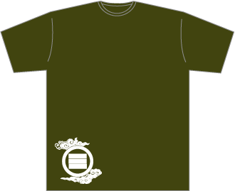 画像1: 家紋Tシャツ I タイプ